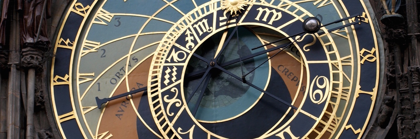 horloge astrologique